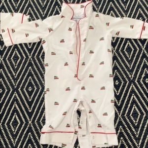 Petit Plume Christmas Pajamas. Worn once.